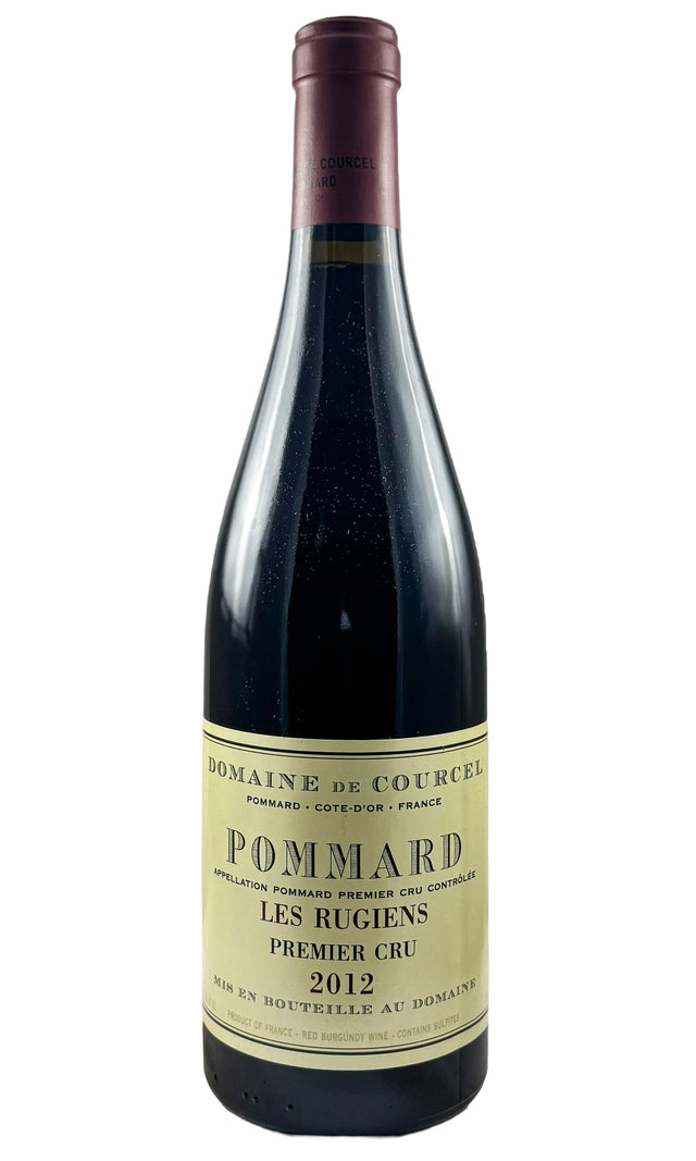 Bottle of Domaine de Courcel, Pommard Les Rugiens, 2012 - Red Wine - Flatiron Wines & Spirits - New York