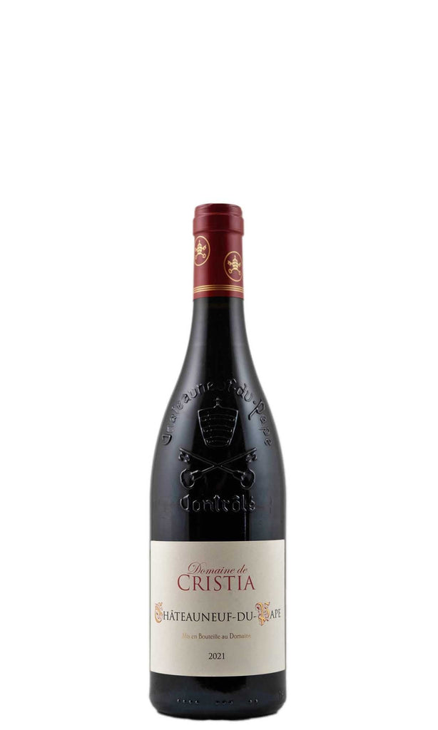 Bottle of Domaine de Cristia, Chateauneuf-du-Pape Classic, 2021 - Red Wine - Flatiron Wines & Spirits - New York