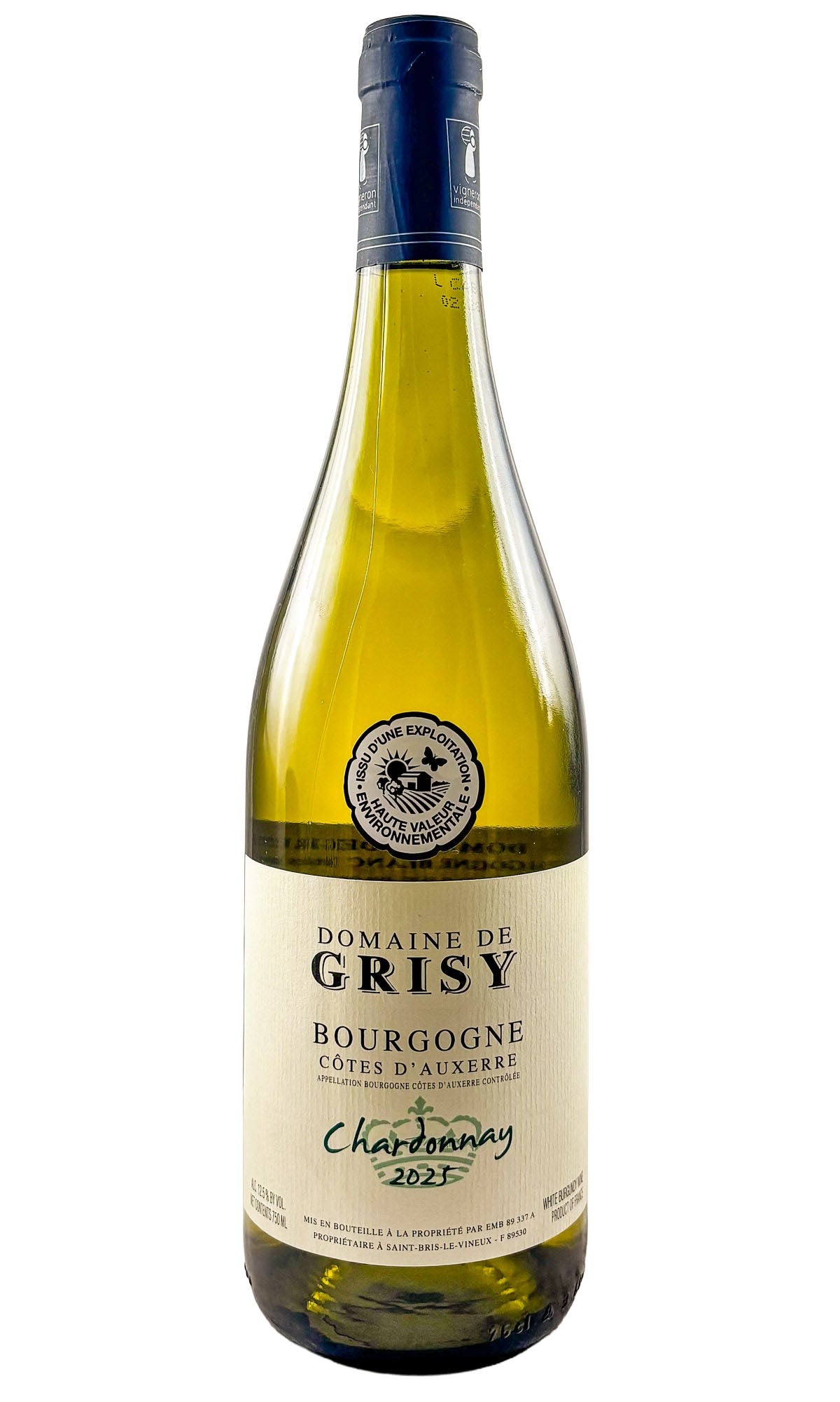Bottle of Domaine de Grisy, Bourgogne Blanc, 2025 - White Wine - Flatiron Wines & Spirits - New York