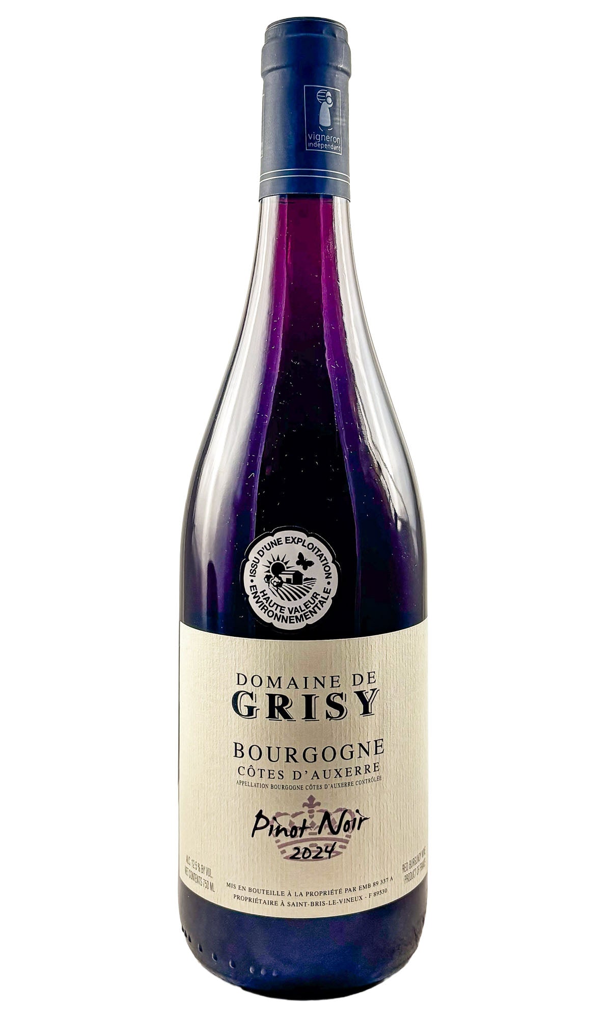 Bottle of Domaine de Grisy, Bourgogne Rouge, 2024 - Red Wine - Flatiron Wines & Spirits - New York