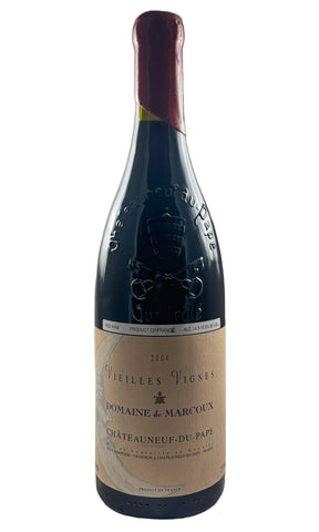 Bottle of Domaine de Marcoux, Chateauneuf-du-Pape Vieilles Vignes, 2004 - Red Wine - Flatiron Wines & Spirits - New York