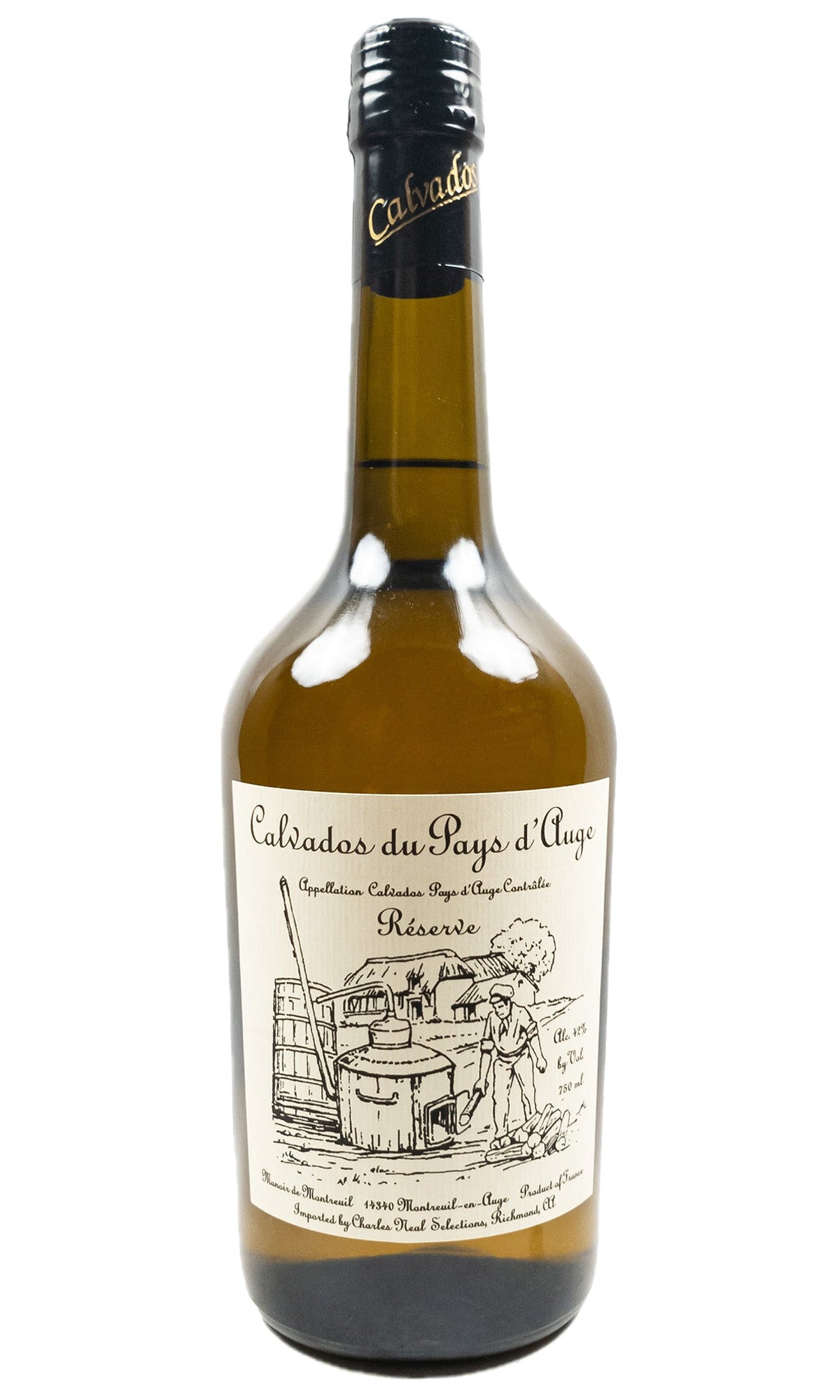 Bottle of Domaine de Montreuil, Reserve, Calvados Pays d’Auge - Spirit - Flatiron Wines & Spirits - New York