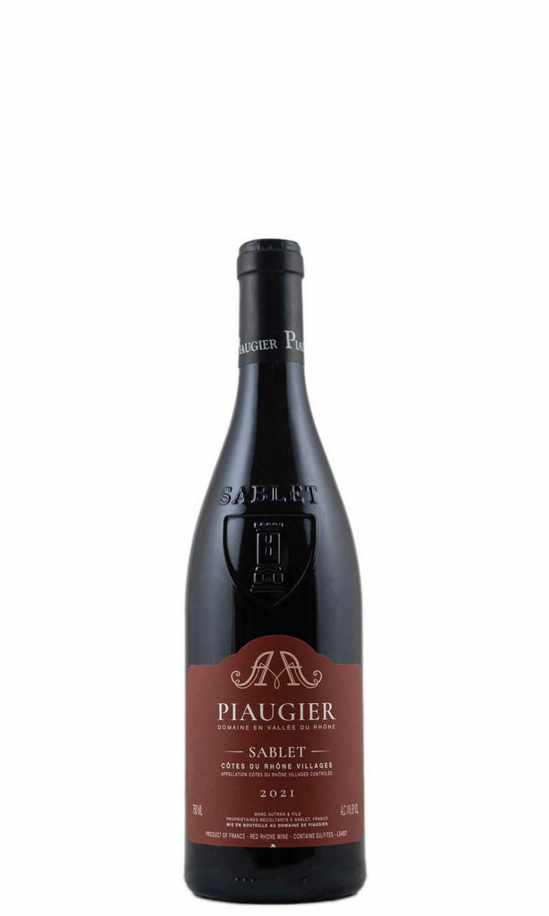 Bottle of Domaine de Piaugier, Cotes du Rhone Villages Sablet Rouge, 2021 - Red Wine - Flatiron Wines & Spirits - New York