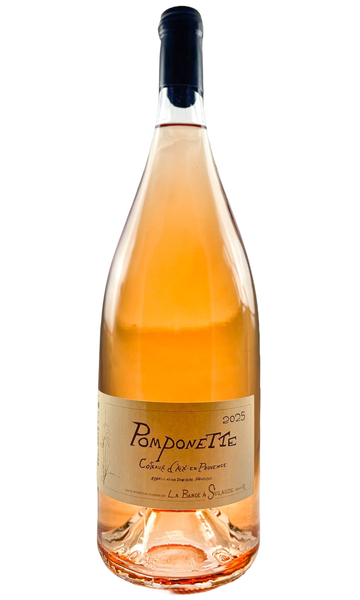 Bottle of Domaine de Sulauze, Aix en Provence Rose 'Pomponette', 2025 (1.5L) - Rosé Wine - Flatiron Wines & Spirits - New York