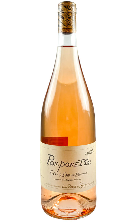 Bottle of Domaine de Sulauze, Aix en Provence Rose 'Pomponette', 2025 - Rosé Wine - Flatiron Wines & Spirits - New York