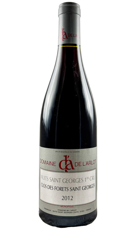 Bottle of Domaine de l'Arlot, Nuits-St-Georges 1er Cru Clos des Forets St-Georges, 2012 - Red Wine - Flatiron Wines & Spirits - New York