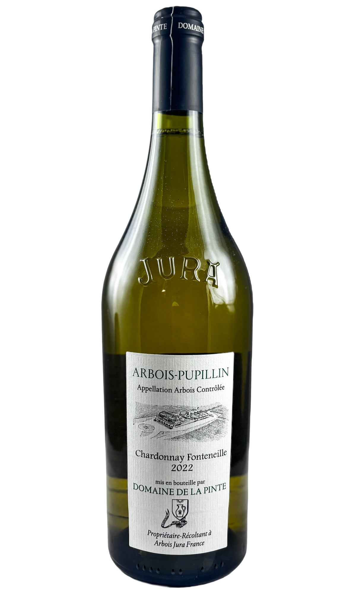 Bottle of Domaine de la Pinte, Arbois Pupillin Chardonnay Fonteneille, 2022 - White Wine - Flatiron Wines & Spirits - New York