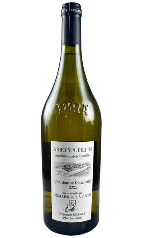 Bottle of Domaine de la Pinte, Arbois Pupillin Chardonnay Fonteneille, 2022 - White Wine - Flatiron Wines & Spirits - New York