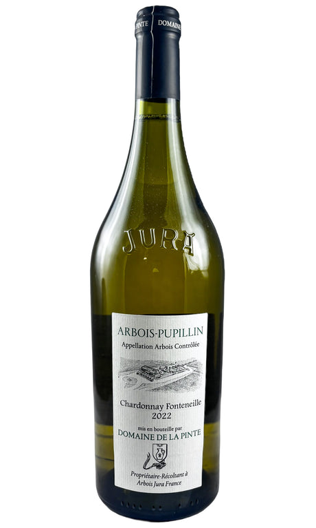 Bottle of Domaine de la Pinte, Arbois Pupillin Chardonnay Fonteneille, 2022 - White Wine - Flatiron Wines & Spirits - New York