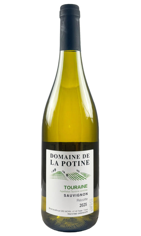 Bottle of Domaine de la Potine, Touraine Sauvignon Blanc, 2025 - White Wine - Flatiron Wines & Spirits - New York