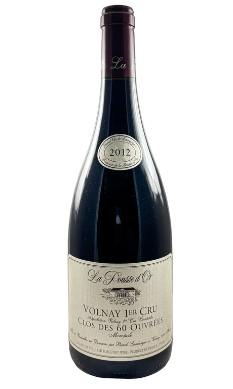 Bottle of Domaine de la Pousse d'Or, Volnay 1er Cru Clos des 60 Ouvrees, 2012 - Red Wine - Flatiron Wines & Spirits - New York