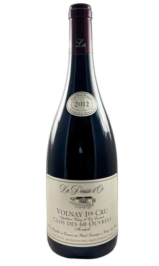 Bottle of Domaine de la Pousse d'Or, Volnay 1er Cru Clos des 60 Ouvrees, 2012 - Red Wine - Flatiron Wines & Spirits - New York