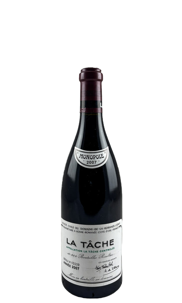 Bottle of Domaine de la Romanee-Conti (DRC), La Tache, 2007 - Red Wine - Flatiron Wines & Spirits - New York