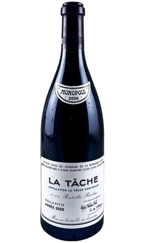 Bottle of Domaine de la Romanee-Conti (DRC), La Tache Grand Cru Monopole, 2000 - Red Wine - Flatiron Wines & Spirits - New York