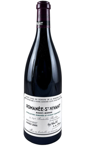 Bottle of Domaine de la Romanee-Conti (DRC), Romanee-Saint-Vivant Grand Cru, 2005 - Red Wine - Flatiron Wines & Spirits - New York