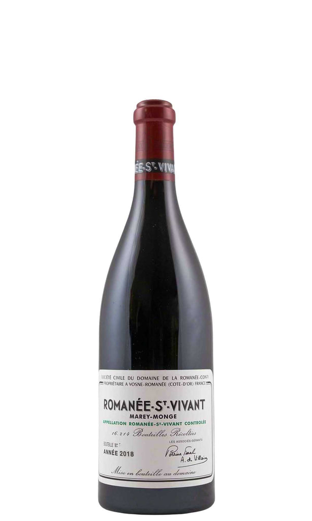 Bottle of Domaine de la Romanee-Conti (DRC), Romanee-St-Vivant Grand Cru, 2018 - Red Wine - Flatiron Wines & Spirits - New York