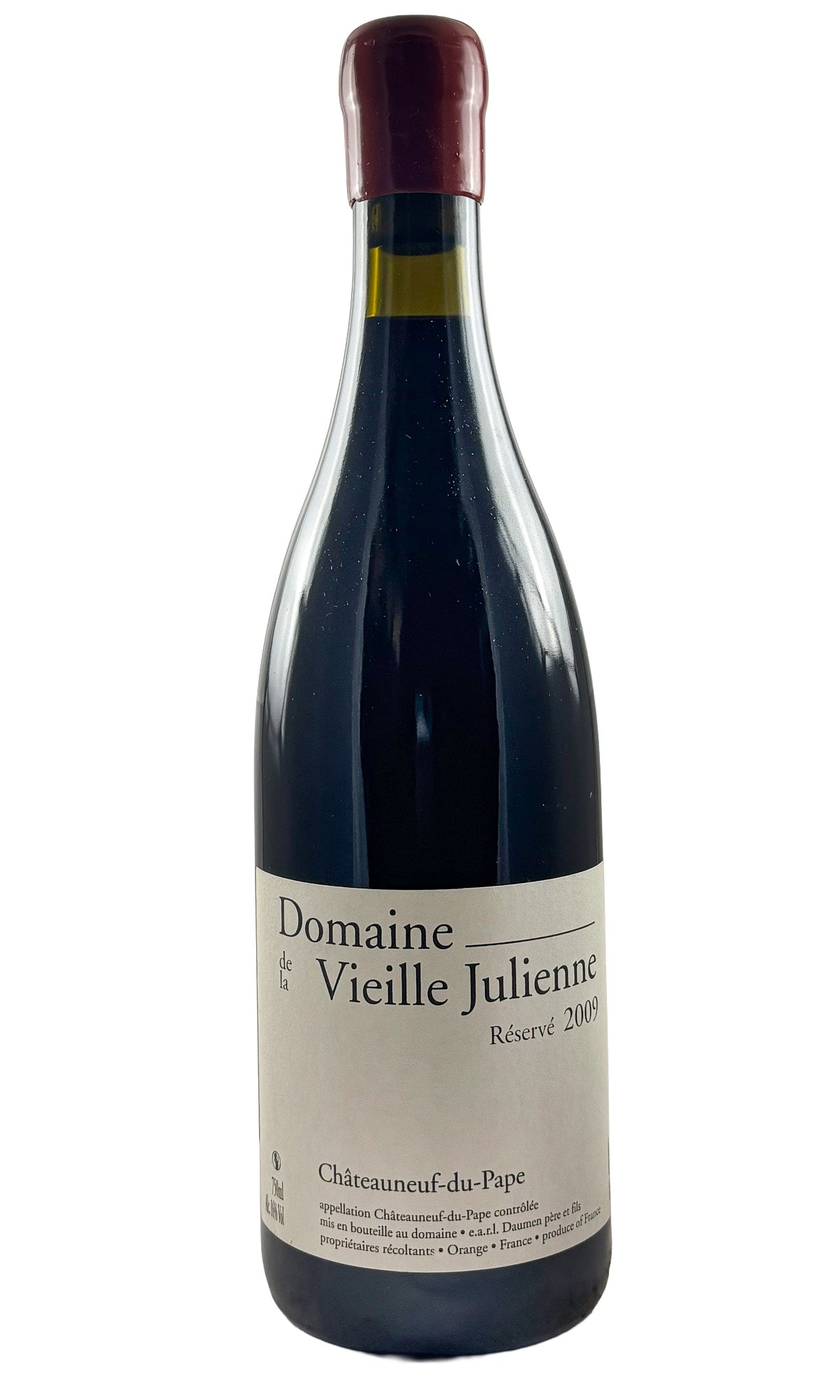 Bottle of Domaine de la Vieille Julienne, Chateauneuf du Pape Reserve, 2009 - Red Wine - Flatiron Wines & Spirits - New York