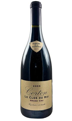 Bottle of Domaine de la Vougeraie, Corton Clos du Roi Grand Cru, 2005 - Red Wine - Flatiron Wines & Spirits - New York