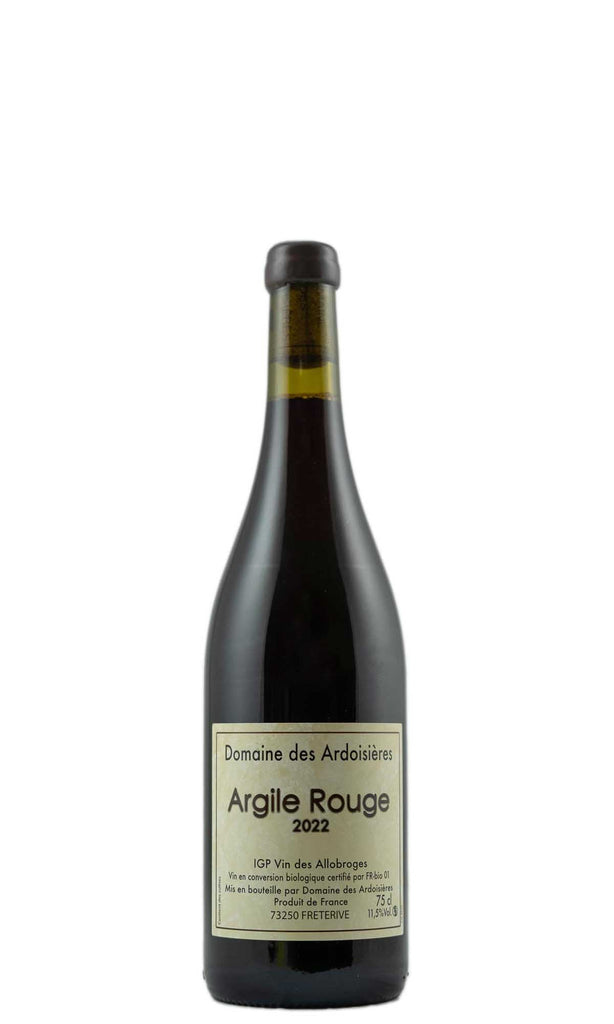 Bottle of Domaine des Ardoisieres, Vin des Allobroges Rouge Cuvee Argile, 2022 - Red Wine - Flatiron Wines & Spirits - New York
