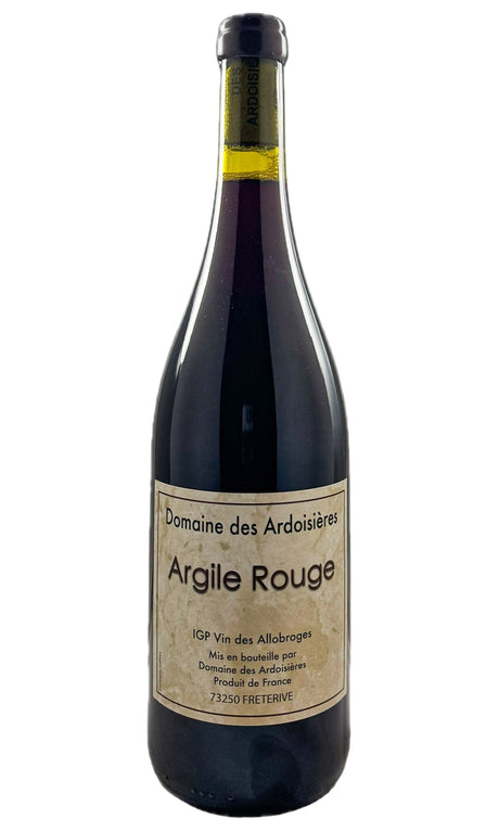 Bottle of Domaine des Ardoisieres, Vin des Allobroges Rouge Cuvee Argile, 2024 - Red Wine - Flatiron Wines & Spirits - New York