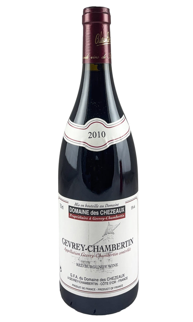 Bottle of Domaine des Chezeaux, Gevrey-Chambertin, 2010 - Red Wine - Flatiron Wines & Spirits - New York