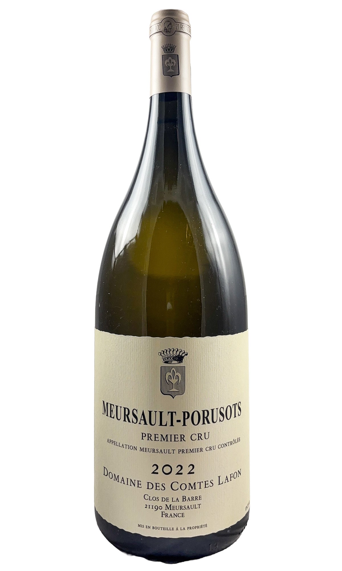 Bottle of Domaine des Comtes Lafon, Meursault 1er Cru Porusots, 2022 (1.5L) - White Wine - Flatiron Wines & Spirits - New York