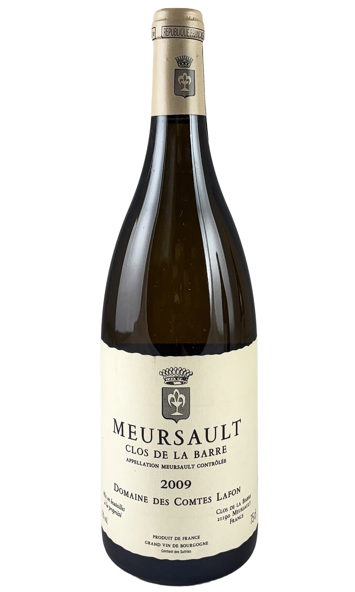 Bottle of Domaine des Comtes Lafon, Meursault Clos de la Barre, 2009 - White Wine - Flatiron Wines & Spirits - New York