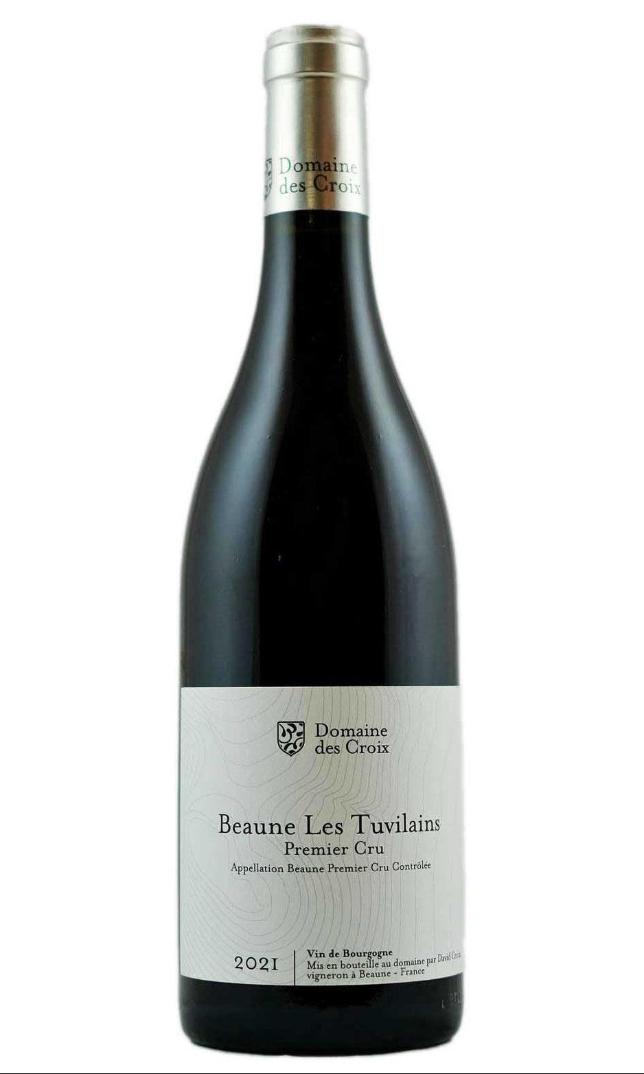 Bottle of Domaine des Croix, Beaune 1er Cru les Tuvilains, 2021 - Red Wine - Flatiron Wines & Spirits - New York