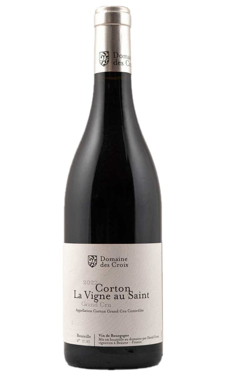 Bottle of Domaine des Croix, Corton La Vigne au Saint Grand Cru, 2022 - Red Wine - Flatiron Wines & Spirits - New York