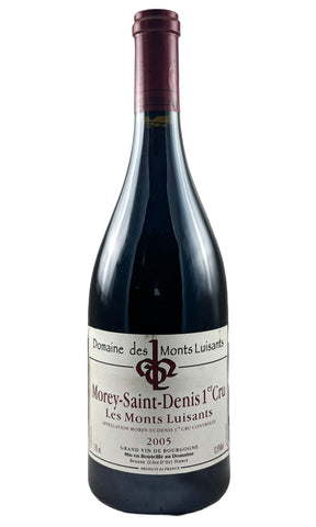 Bottle of Domaine des Monts Luisants, Morey Saint Denis 1er Cru Les Monts Luisants, 2005 - Red Wine - Flatiron Wines & Spirits - New York
