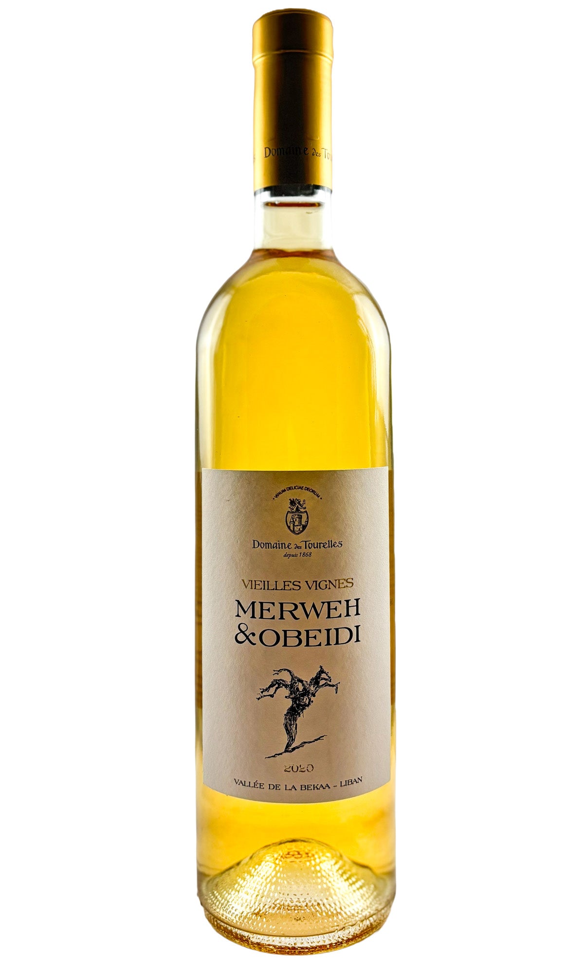 Bottle of Domaine des Tourelles, Merweh & Obeidi Vieilles Vignes Bekaa Valley, 2020 - White Wine - Flatiron Wines & Spirits - New York