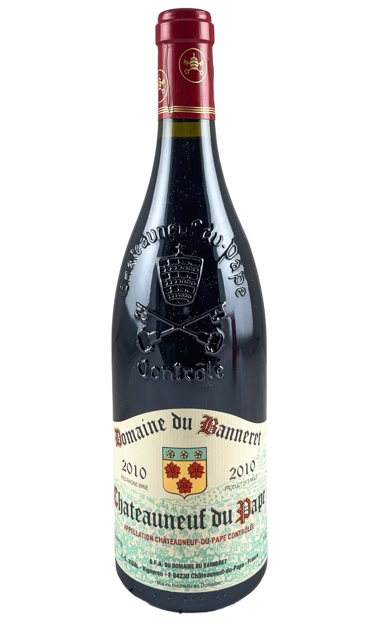 Bottle of Domaine du Banneret, Chateauneuf-du-Pape, 2010 - Red Wine - Flatiron Wines & Spirits - New York