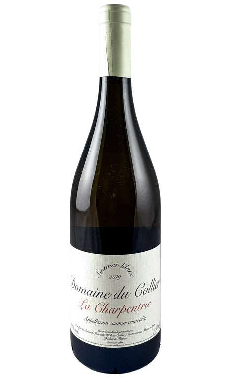 Bottle of Domaine du Collier, Saumur Blanc La Charpentrie, 2019 - White Wine - Flatiron Wines & Spirits - New York