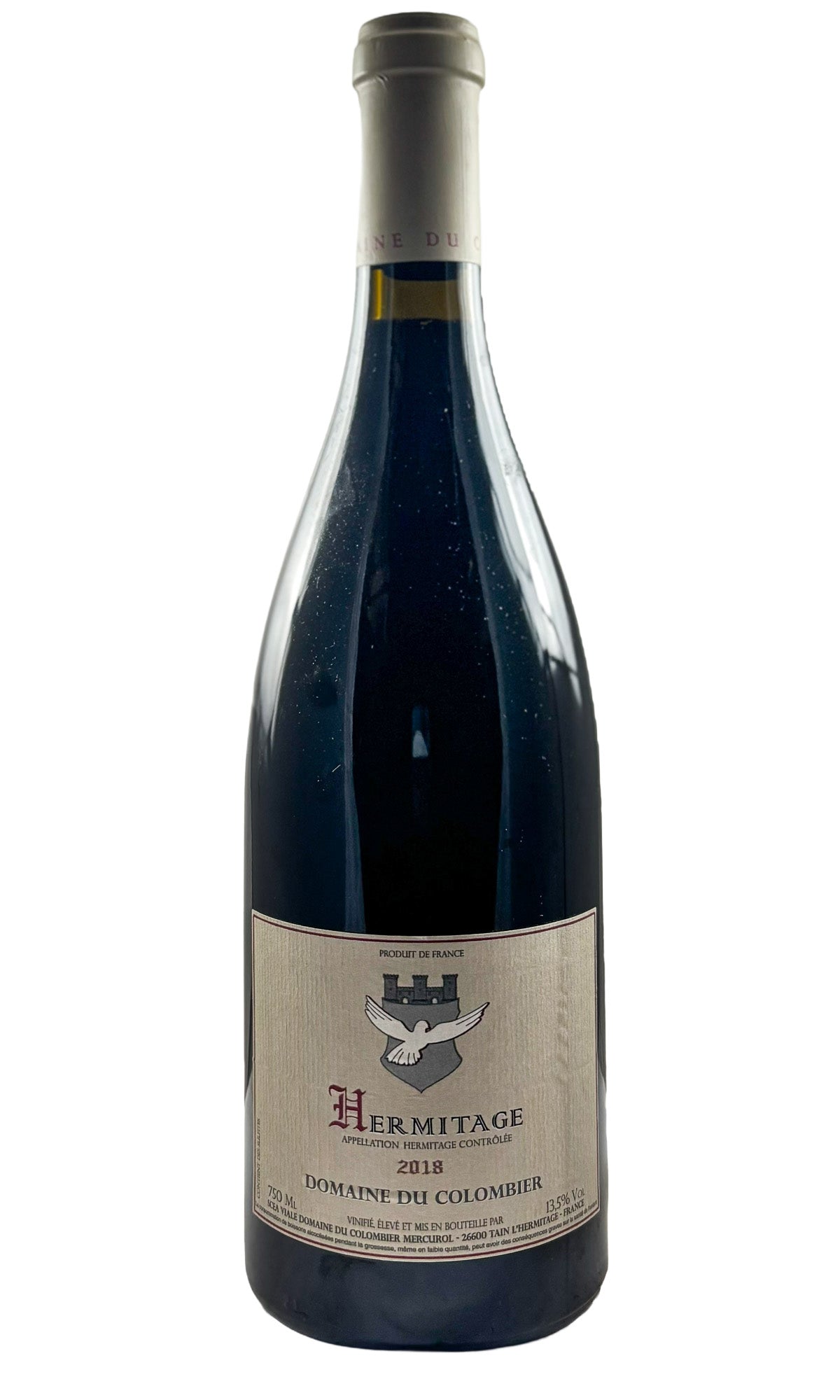 Bottle of Domaine du Colombier, Hermitage, 2018 - Red Wine - Flatiron Wines & Spirits - New York