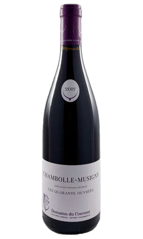 Bottle of Domaine du Couvent, Chambolle Musigny Les Quarante Ouvrees, 2017 - Red Wine - Flatiron Wines & Spirits - New York