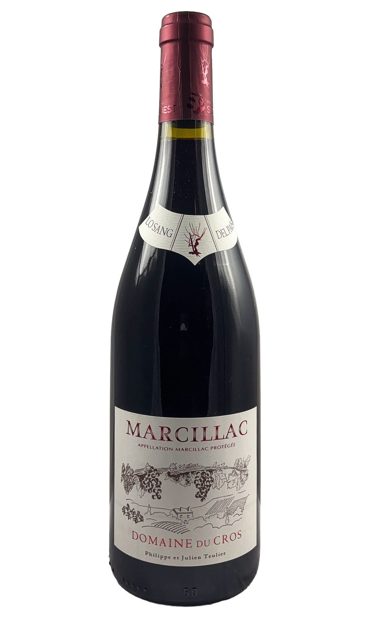 Bottle of Domaine du Cros, Marcillac Lo Sang del Pais, 2022 - Red Wine - Flatiron Wines & Spirits - New York