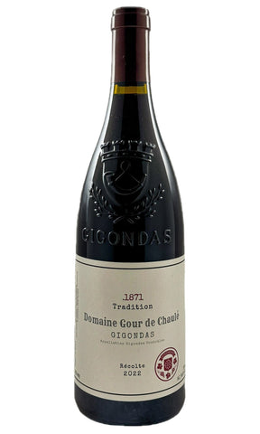 Bottle of Domaine du Gour de Chaule, Gigondas "Cuvee Tradition 1871", 2022 - Red Wine - Flatiron Wines & Spirits - New York