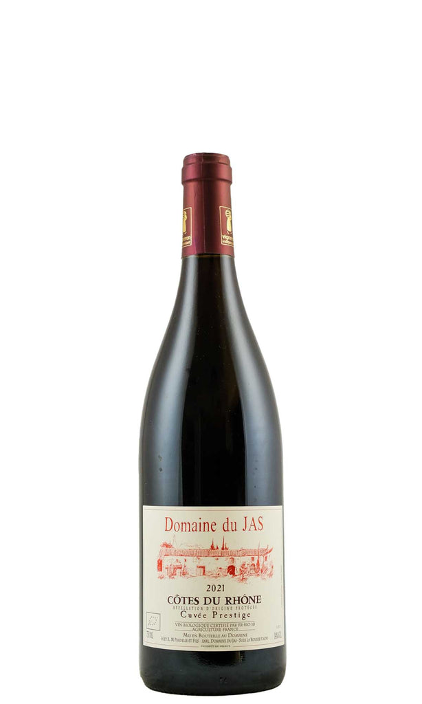Bottle of Domaine du Jas, Cotes du Rhone Cuvee Prestige, 2021 - Red Wine - Flatiron Wines & Spirits - New York