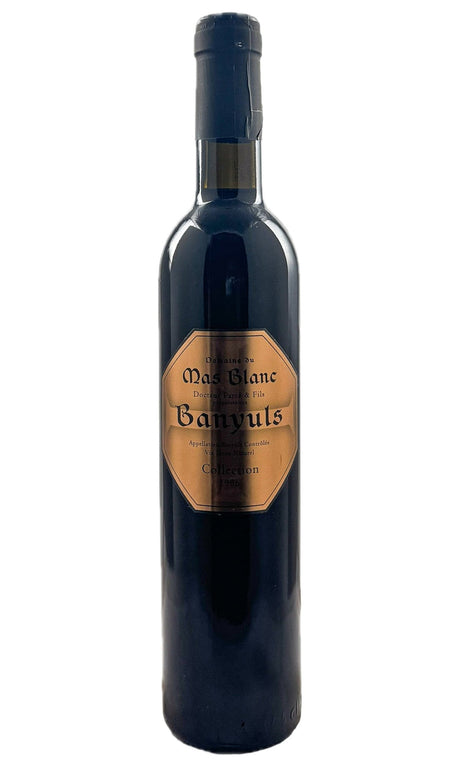 Bottle of Domaine du Mas Blanc, Banyuls Collection, 1986 (375ml) - Fortified Wine - Flatiron Wines & Spirits - New York