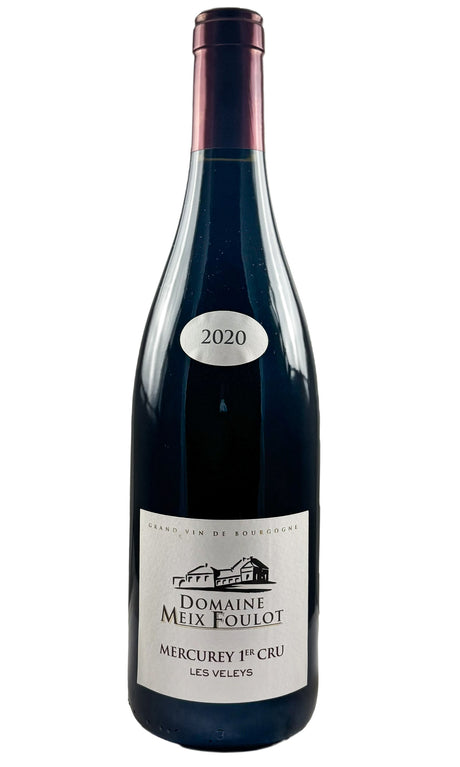 Bottle of Domaine du Meix Foulot, Mercurey Rouge 1er Cru "Les Veleys", 2020 - Red Wine - Flatiron Wines & Spirits - New York