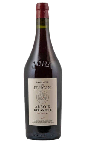 Bottle of Domaine du Pelican (d'Angerville), Trousseau Beranger, 2023 - Red Wine - Flatiron Wines & Spirits - New York