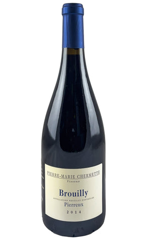 Bottle of Domaine du Vissoux (Pierre-Marie Chermette), Brouilly Pierreux, 2014 - Red Wine - Flatiron Wines & Spirits - New York