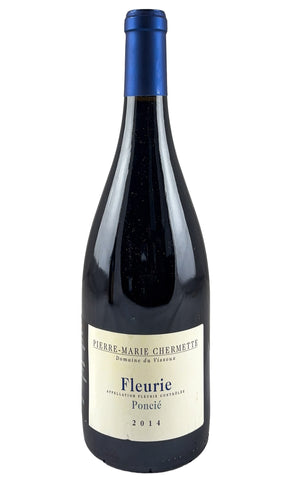 Bottle of Domaine du Vissoux (Pierre-Marie Chermette), Fleurie Poncie, 2014 - Red Wine - Flatiron Wines & Spirits - New York