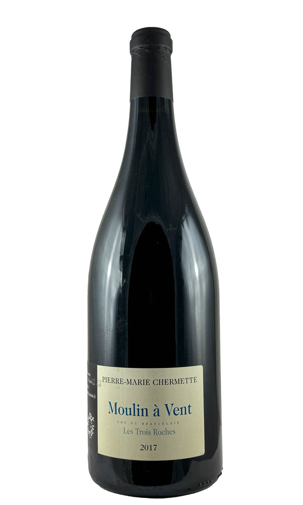 Bottle of Domaine du Vissoux (Pierre-Marie Chermette), Moulin-a-Vent Les Trois Roches, 2017 (1.5L) - Red Wine - Flatiron Wines & Spirits - New York