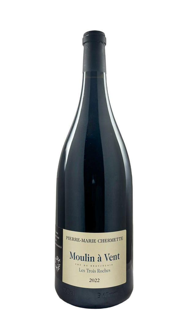 Bottle of Domaine du Vissoux (Pierre-Marie Chermette), Moulin-a-Vent Les Trois Roches, 2022 (1.5L) - Red Wine - Flatiron Wines & Spirits - New York