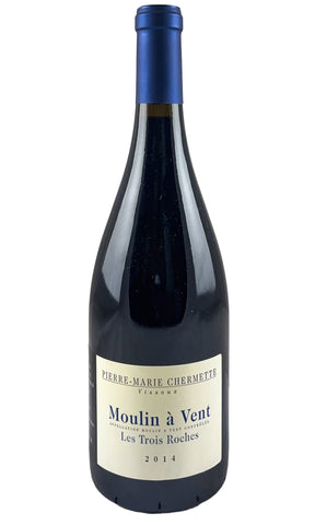 Bottle of Domaine du Vissoux (Pierre-Marie Chermette), Moulin-a-Vent Trois Roches, 2014 - Red Wine - Flatiron Wines & Spirits - New York