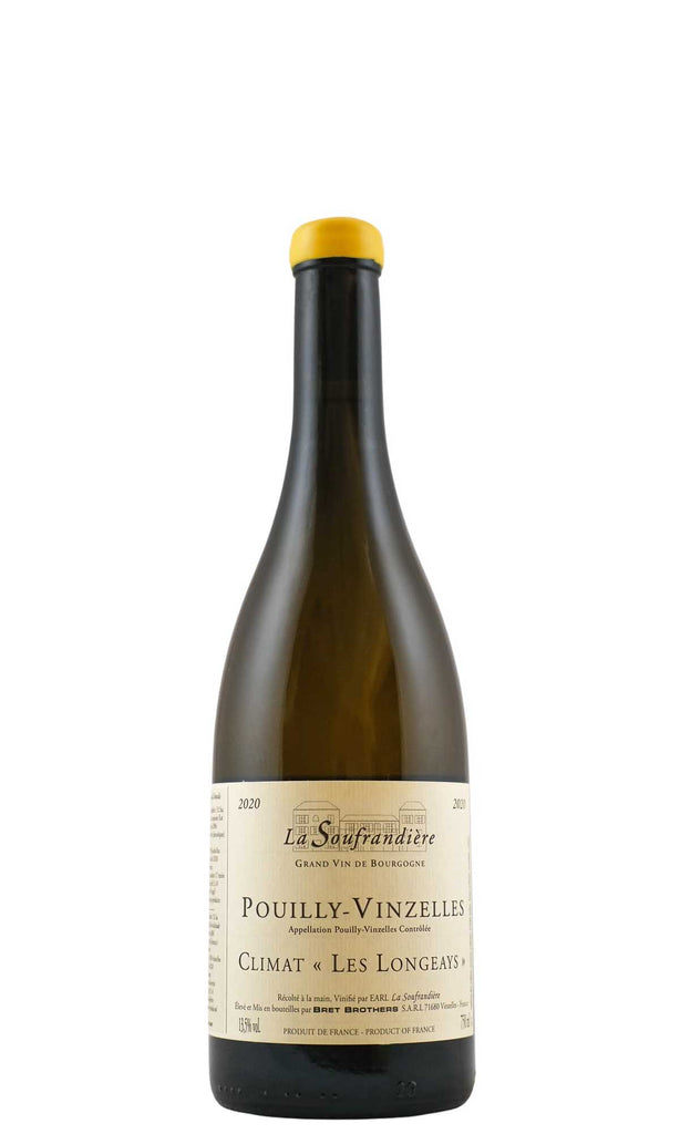 Bottle of Domaine la Soufrandiere, Pouilly-Vinzelles les Longeays, 2020 - White Wine - Flatiron Wines & Spirits - New York