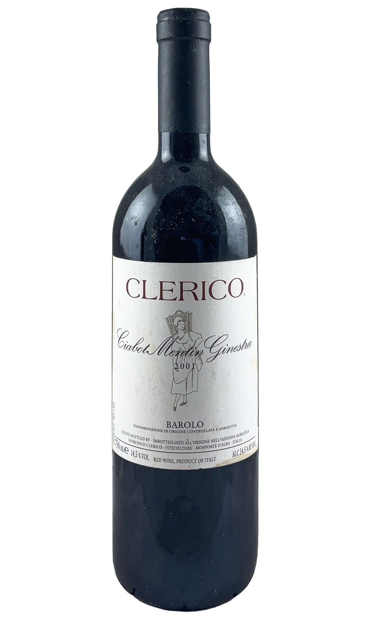 Bottle of Domenico Clerico, Barolo Ciabot Mentin, 2001 - Red Wine - Flatiron Wines & Spirits - New York