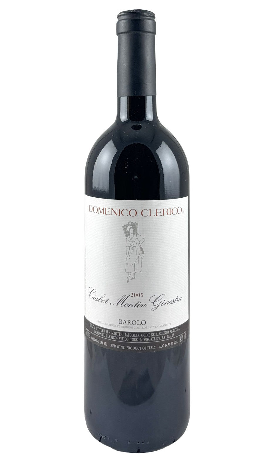 Bottle of Domenico Clerico, Barolo Ciabot Mentin Ginestra, 2005 - Red Wine - Flatiron Wines & Spirits - New York