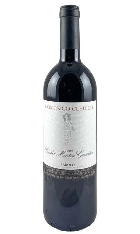 Bottle of Domenico Clerico, Barolo Ciabot Mentin Ginestra, 2005 - Red Wine - Flatiron Wines & Spirits - New York
